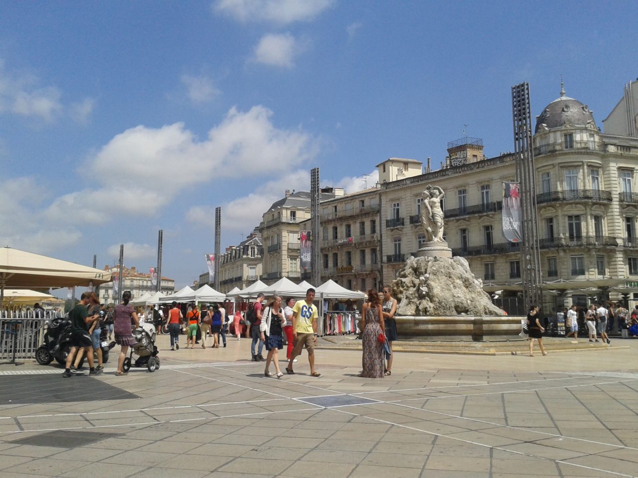 Place de la Comédie - Montpellier place de la comédie