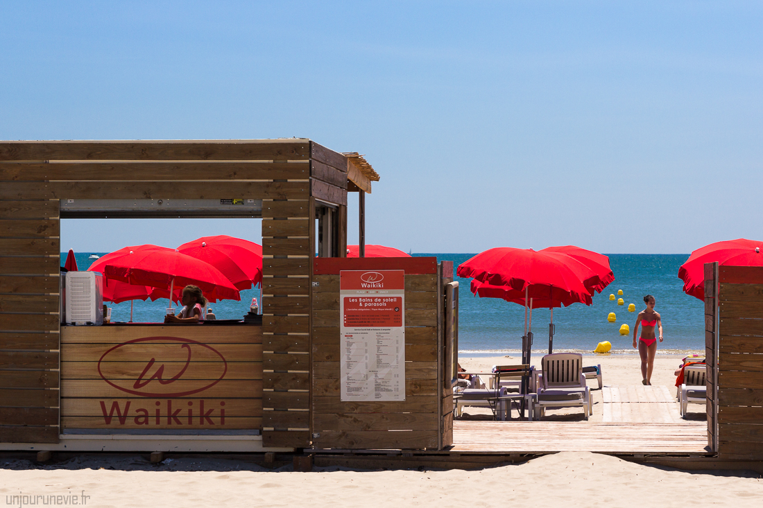 La grande motte, Waikiki plage