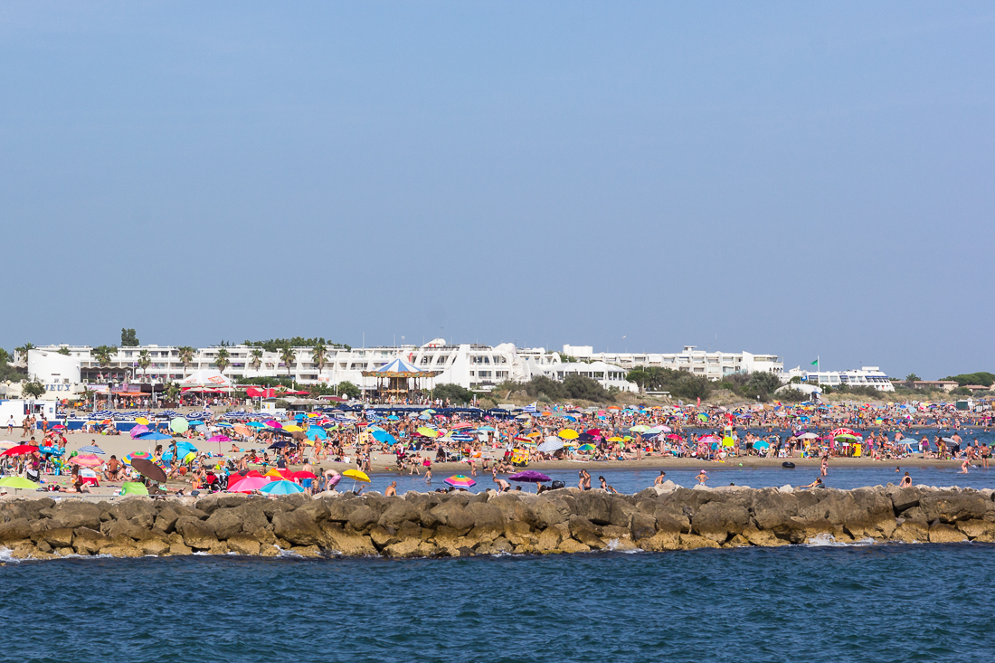 plage, la grande motte